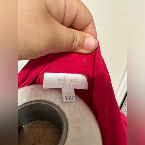 Pink / red Aritzia Wilfred Dress - Picture 4 of 4